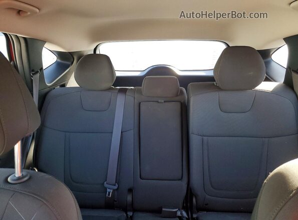 5NMJA3AE7NH003580 2022 HYUNDAI TUCSON Красный Вид задних сидений