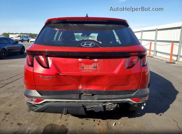 5NMJA3AE7NH003580 2022 HYUNDAI TUCSON Красный Вид сзади