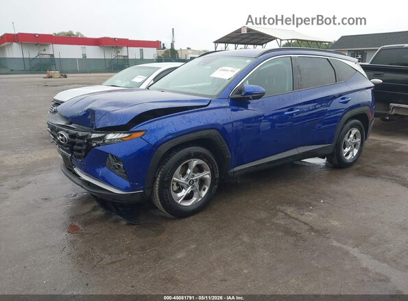 5NMJB3AE8PH268539 2023 HYUNDAI TUCSON Синий Передняя левая четверть