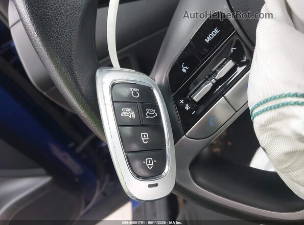 5NMJB3AE8PH268539 2023 HYUNDAI TUCSON Синий Вид панели приборов