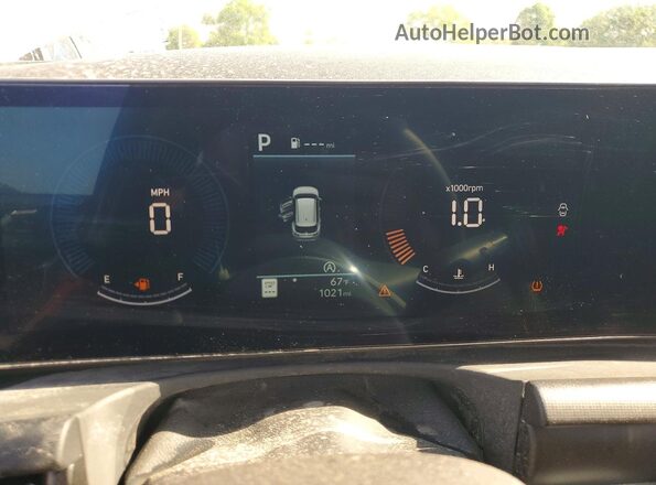 5NMJB3DE3TH663976 2026 HYUNDAI TUCSON Белый Вид щитка приборов