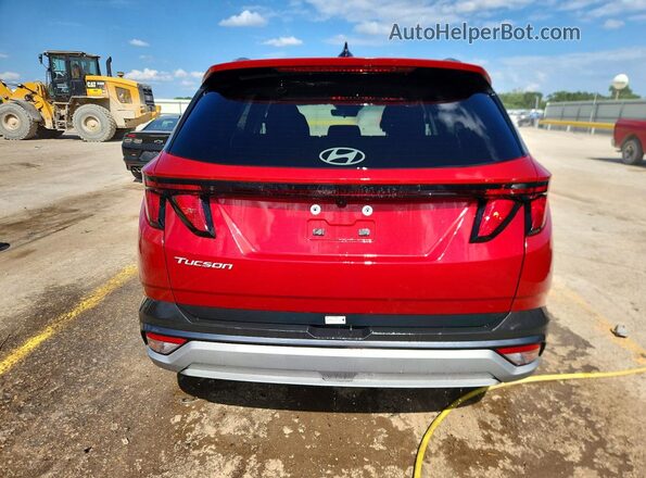 5NMJB3DEXTH657608 2026 HYUNDAI TUCSON Бордовый Вид сзади