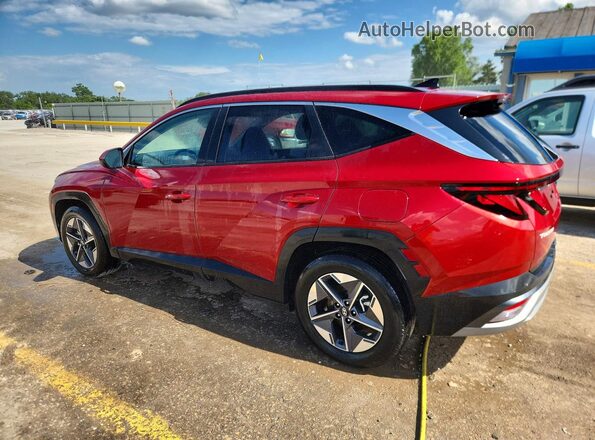 5NMJB3DEXTH657608 2026 HYUNDAI TUCSON Бордовый Задняя левая четверть