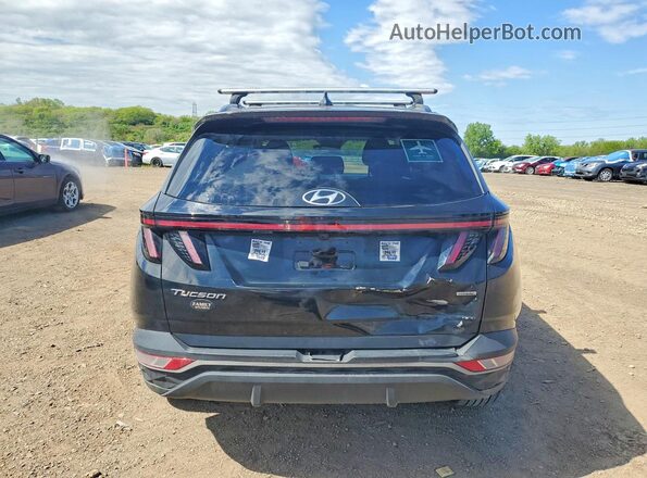 5NMJBCAE0PH229489 2023 HYUNDAI TUCSON Черный Вид сзади