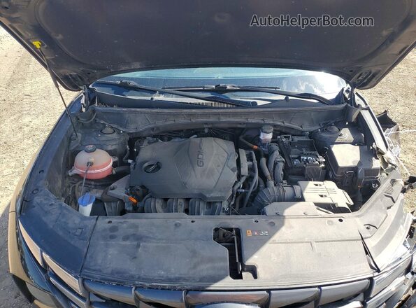 5NMJBCAE0PH229489 2023 HYUNDAI TUCSON Черный Вид подкапотного пространства