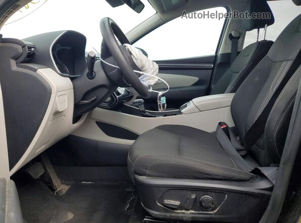 5NMJBCAE0PH229489 2023 HYUNDAI TUCSON Черный Вид салона спереди