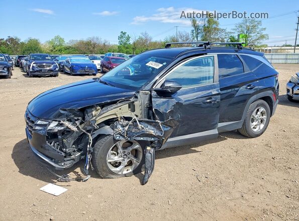 5NMJBCAE0PH229489 2023 HYUNDAI TUCSON Черный Передняя левая четверть