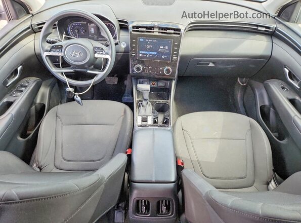5NMJBCAE3NH012001 2022 HYUNDAI TUCSON Белый Вид панели приборов