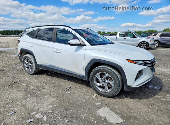 5NMJBCAE3NH012001 2022 HYUNDAI TUCSON Белый Передняя правая четверть