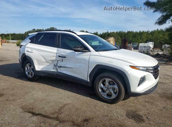 5NMJBCAE3NH152985 2022 HYUNDAI TUCSON Белый Передняя правая четверть