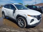 2022 Hyundai Tucson Sel White vin: 5NMJBCAE4NH154356