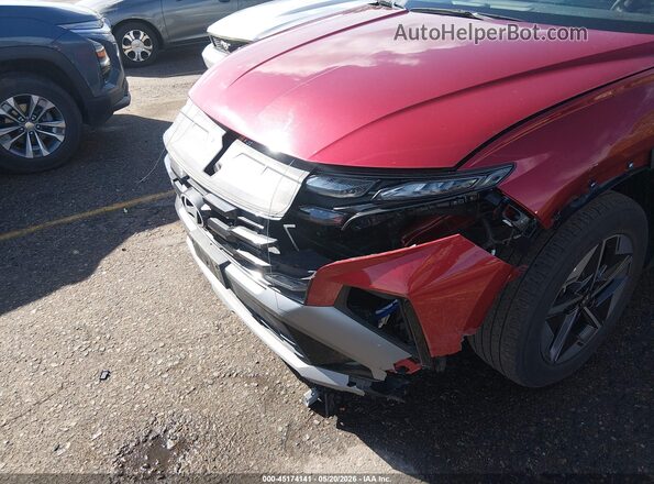 5NMJBCDE8SH516082 2025 HYUNDAI TUCSON Красный Вид спереди