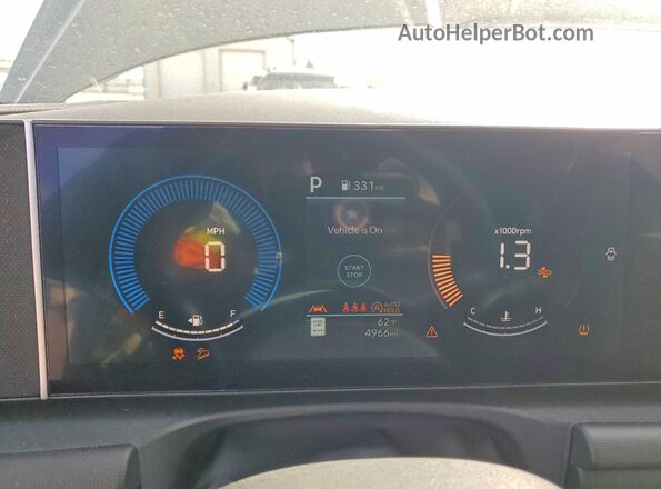5NMJBCDEXSH605846 2025 HYUNDAI TUCSON Gray Vista del cuadro de instrumentos