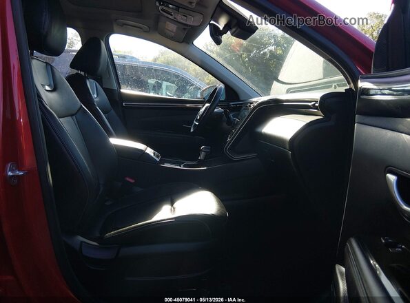 5NMJCCAE5NH068194 2022 HYUNDAI TUCSON Красный Вид салона спереди