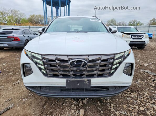 5NMJCCAE8NH153210 2022 HYUNDAI TUCSON Белый Вид спереди