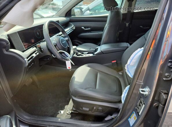 5NMJCCDEXSH580458 2025 HYUNDAI TUCSON Серый Вид салона спереди