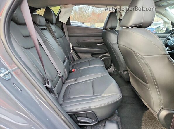 5NMJCCDEXSH580458 2025 HYUNDAI TUCSON Серый Вид задней части салона