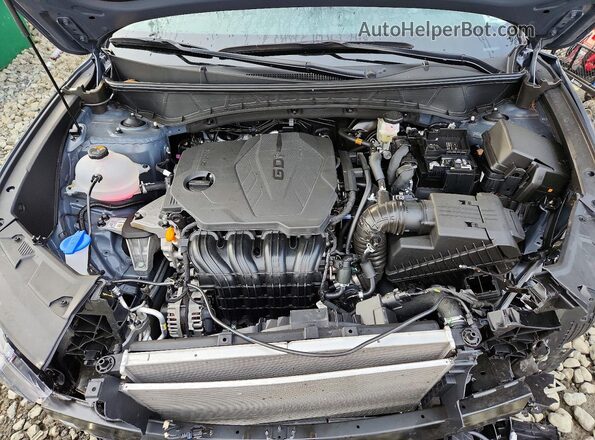 5NMJCCDEXSH580458 2025 HYUNDAI TUCSON Серый Вид подкапотного пространства