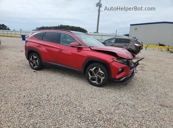 5NMJECAE0PH200923 2023 HYUNDAI TUCSON Красный Передняя правая четверть