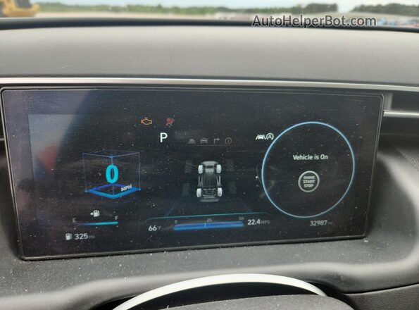 5NMJECAE0PH200923 2023 HYUNDAI TUCSON Красный Вид щитка приборов