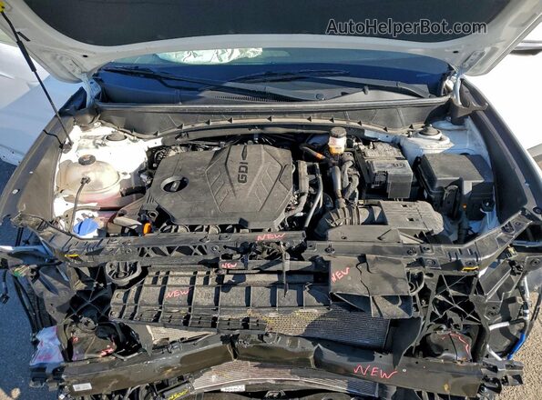 5NMJECAE9PH216876 2023 HYUNDAI TUCSON Белый Вид подкапотного пространства