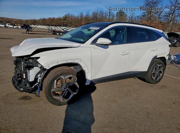 5NMJECAE9PH216876 2023 HYUNDAI TUCSON Белый Передняя левая четверть