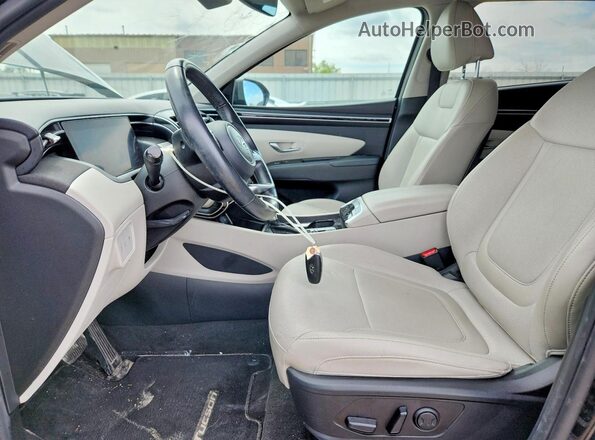 5NMJF3AE0PH215922 2023 HYUNDAI TUCSON Black წინა სალონის ხედი