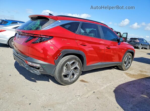 5NMJF3AE2PH172409 2023 HYUNDAI TUCSON Красный Задняя правая четверть