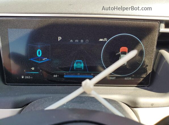 5NMJF3AE2PH172409 2023 HYUNDAI TUCSON Красный Вид щитка приборов