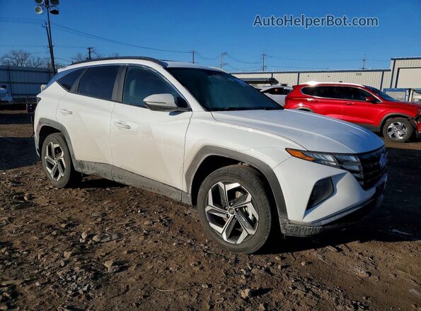 5NMJFCAE1PH274767 2023 HYUNDAI TUCSON Белый Передняя правая четверть