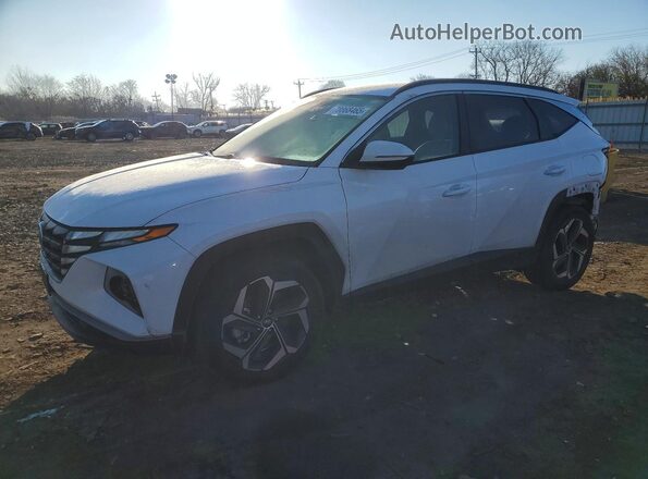 5NMJFCAE1PH274767 2023 HYUNDAI TUCSON Белый Передняя левая четверть