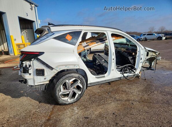 5NMJFCAE2NH133199 2022 HYUNDAI TUCSON White Задня права чверть