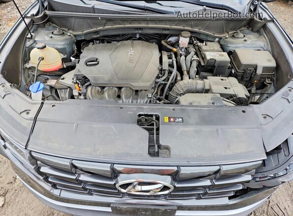 5NMJFCAE3NH090752 2022 HYUNDAI TUCSON Серый Вид подкапотного пространства