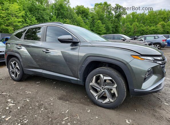5NMJFCAE3NH090752 2022 HYUNDAI TUCSON Серый Передняя правая четверть