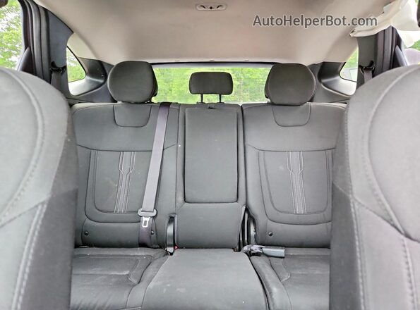 5NMJFCAE3NH090752 2022 HYUNDAI TUCSON Серый Вид задних сидений