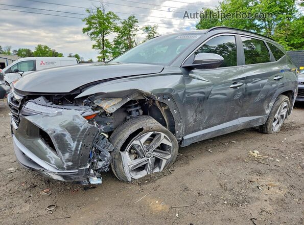 5NMJFCAE3NH090752 2022 HYUNDAI TUCSON Серый Передняя левая четверть