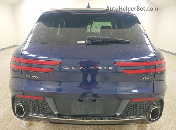 5NMMADTB5SH034330 2025 GENESIS GV70 Blue Vista trasera