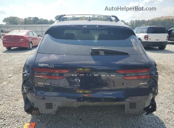 5NMMADTB8SH034368 2025 GENESIS GV70 Blue Rear view