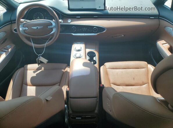 5NMMADTB8SH034368 2025 GENESIS GV70 Blue Dashboard view