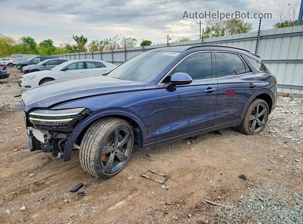 5NMMCDTC3SH018789 2025 GENESIS GV70 Синий Передняя левая четверть