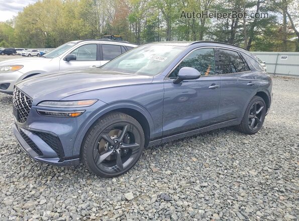 5NMMFDTB9TH047360 2026 GENESIS GV70 Blue წინა მარცხენა ხედი სამი მეოთხედიდან