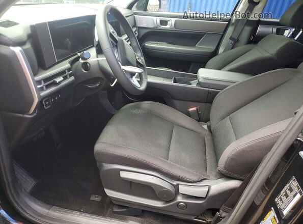 5NMP14GL2SH114927 2025 HYUNDAI SANTA Черный Вид салона спереди