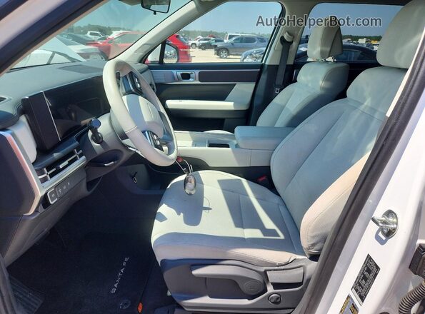 5NMP14GL5SH097234 2025 HYUNDAI SANTA White Vista interior delantera