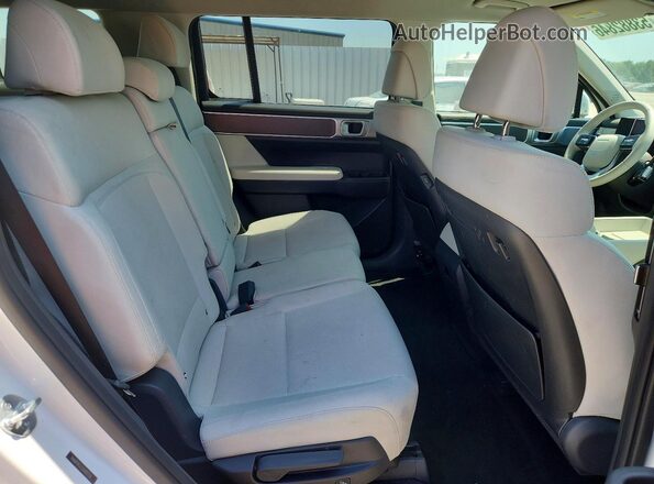 5NMP14GL5SH097234 2025 HYUNDAI SANTA White Vista interior trasera