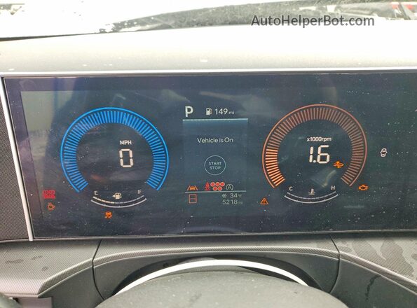 5NMP1DGL8TH166659 2026 HYUNDAI SANTA Черный Вид щитка приборов