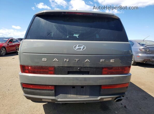 5NMP1DGLXRH012205 2024 HYUNDAI SANTA Серый Вид сзади
