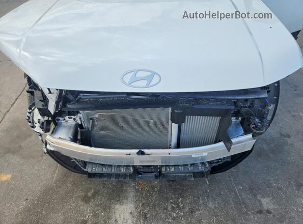 5NMP24GL1SH104029 2025 HYUNDAI SANTA White ძრავის განყოფილების ხედი