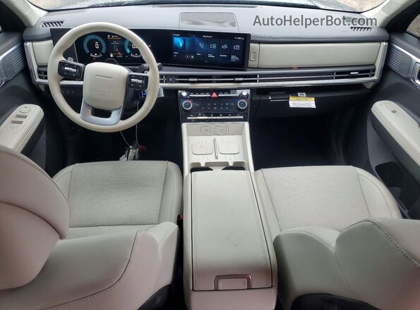 5NMP24GL3SH119776 2025 HYUNDAI SANTA Серый Вид панели приборов
