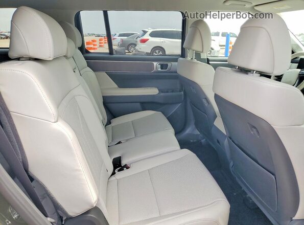 5NMP24GL9RH037139 2024 HYUNDAI SANTA Зеленый Вид задней части салона