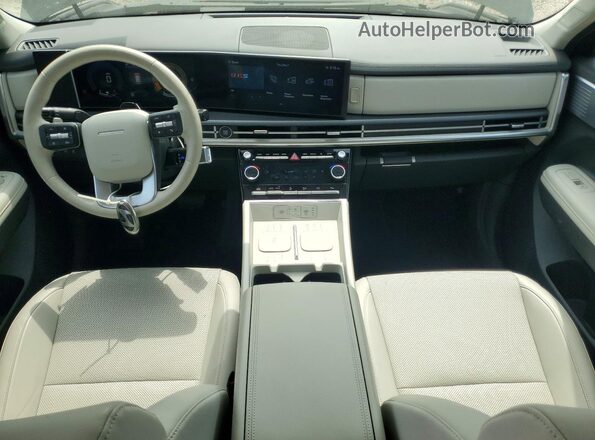 5NMP24GL9RH037139 2024 HYUNDAI SANTA Зеленый Вид панели приборов